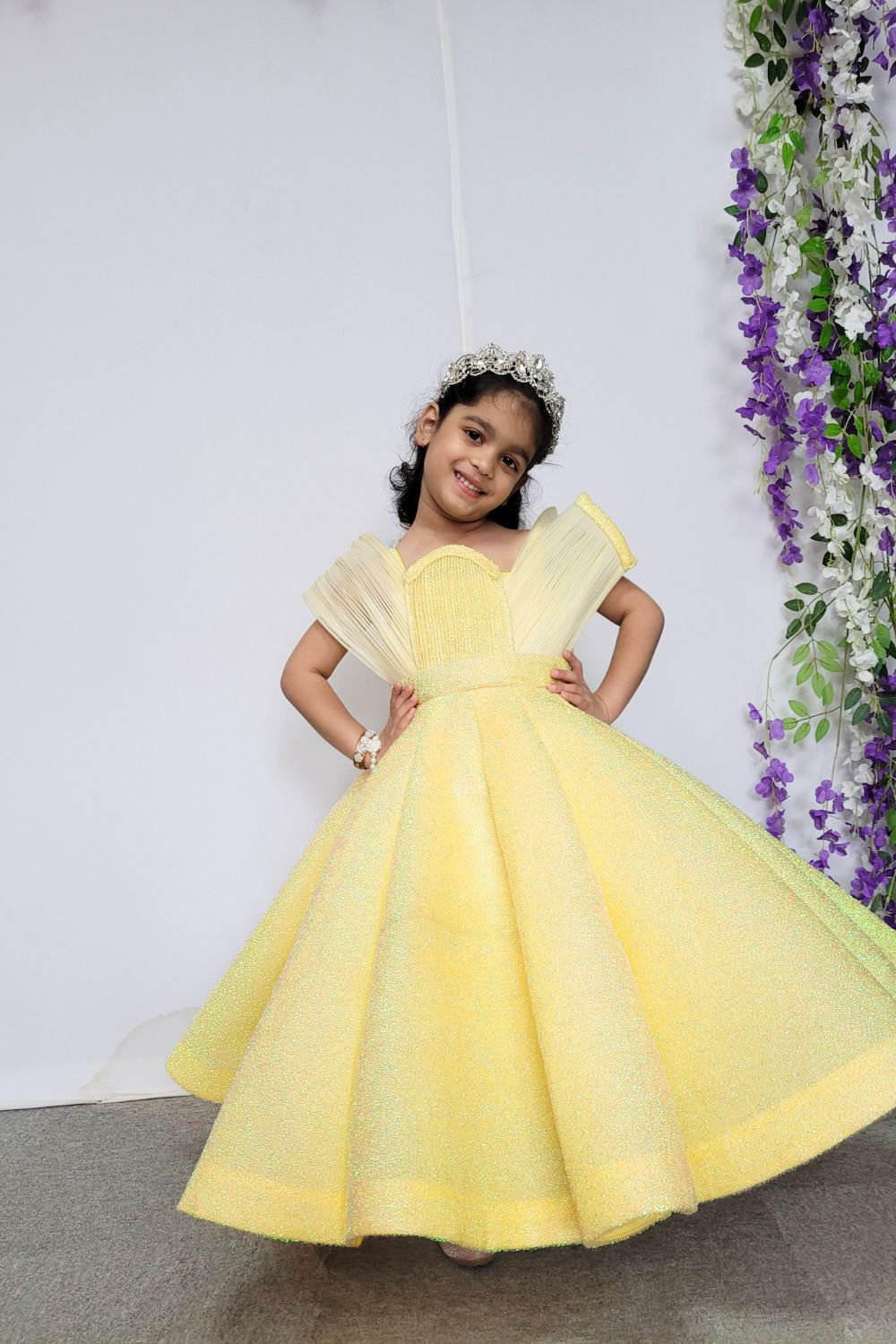 Yellow Princess Ball Gown