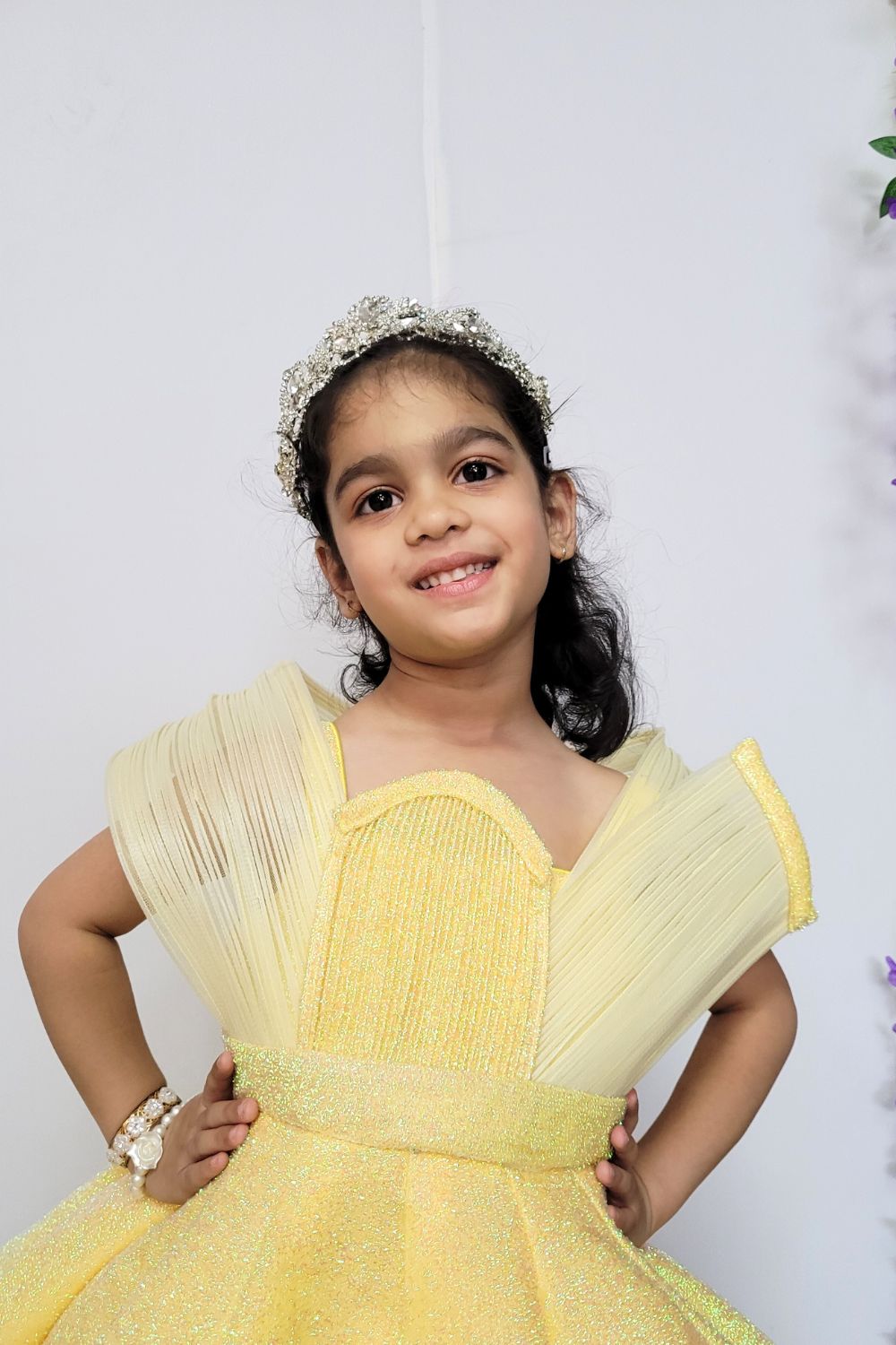 Yellow Princess Ball Gown