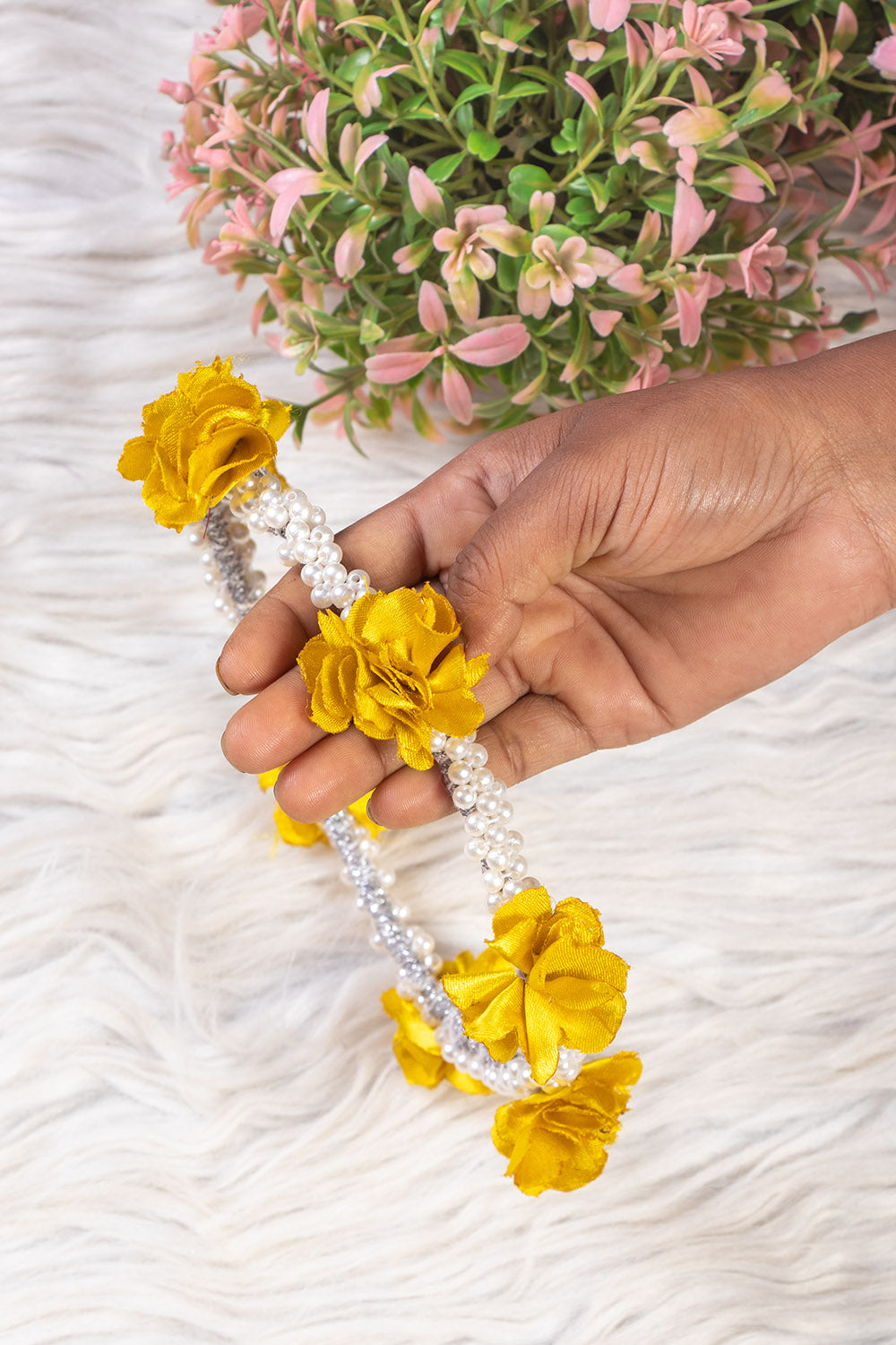 Mustard Pearl Tiara