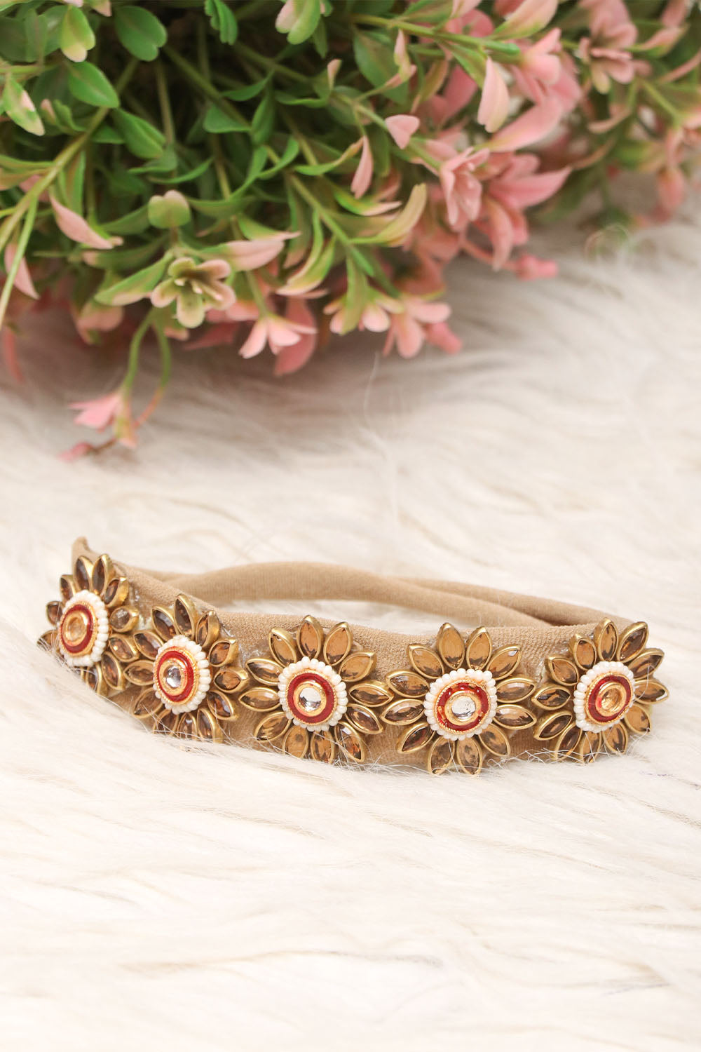 Kundan Baby Headband