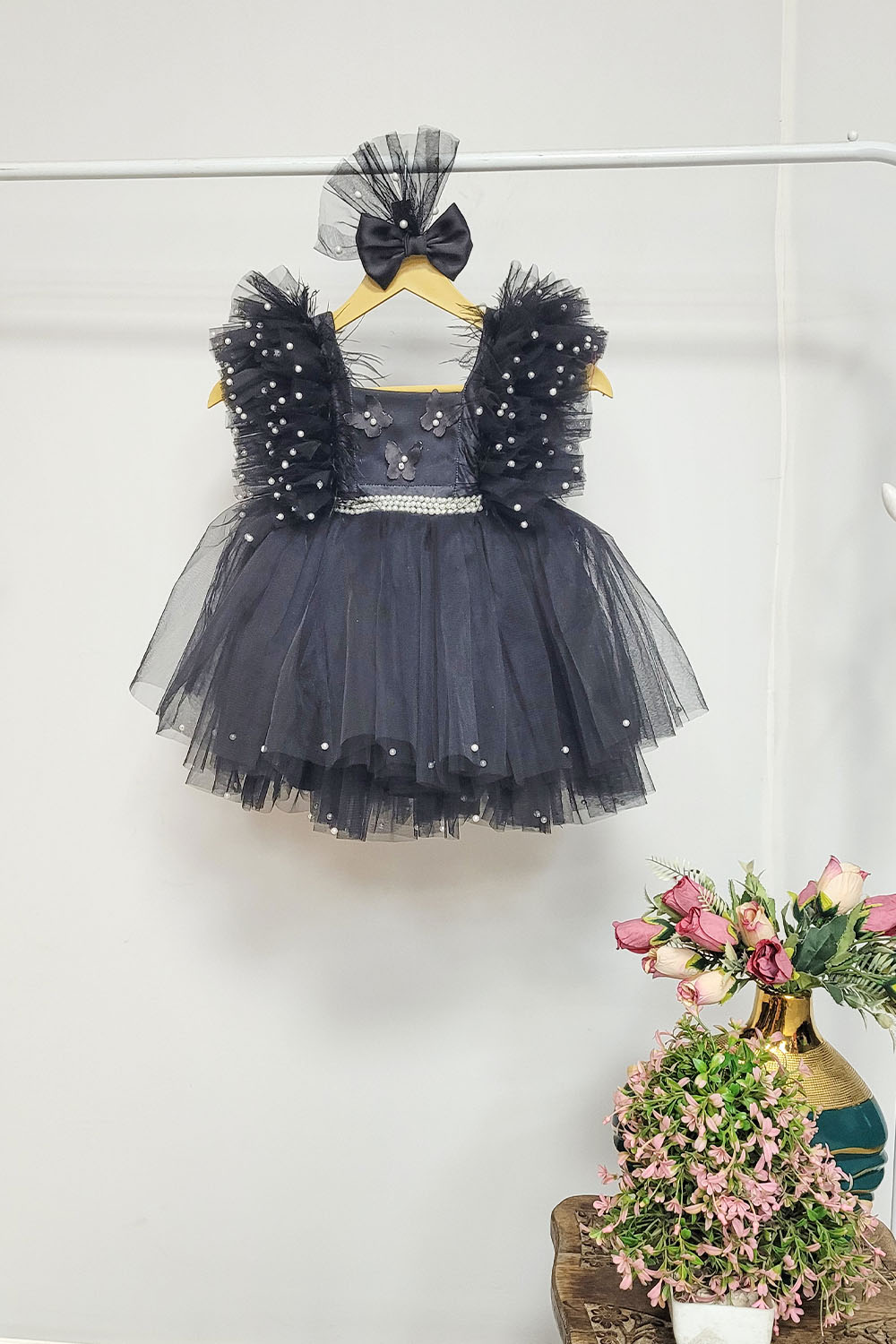 Black Butterfly Dress