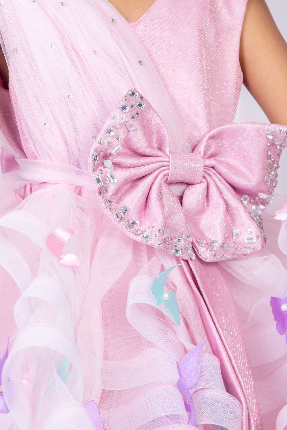 Pastel Pink Butterfly Dress