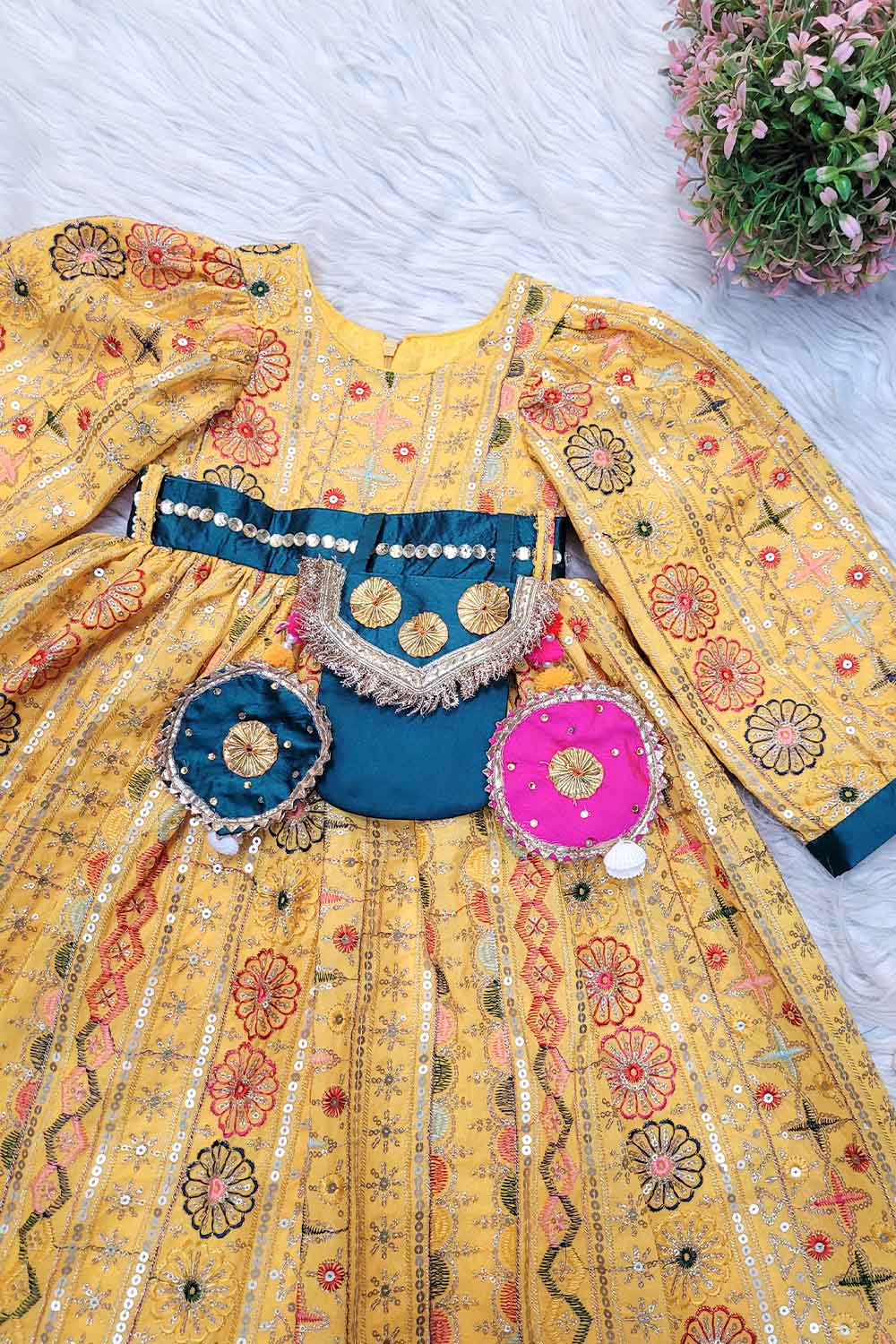 Fully Embroidered Ethnic Gown