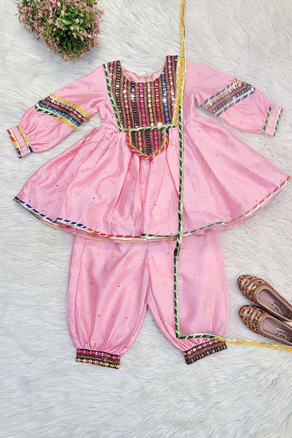 Pink and Vine Patiala Suit