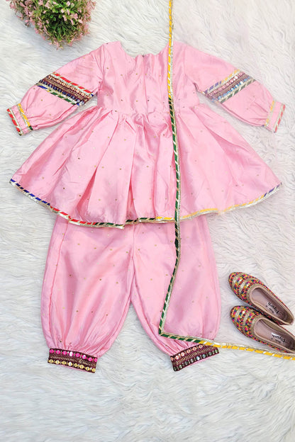 Pink and Vine Patiala Suit