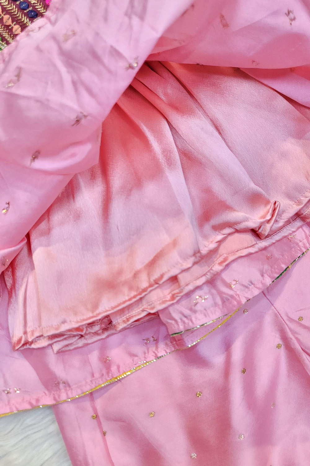 Pink and Vine Patiala Suit