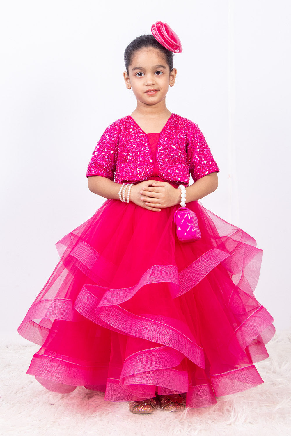 Magenta Pink Barbie Dress