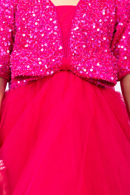 Magenta Pink Barbie Dress