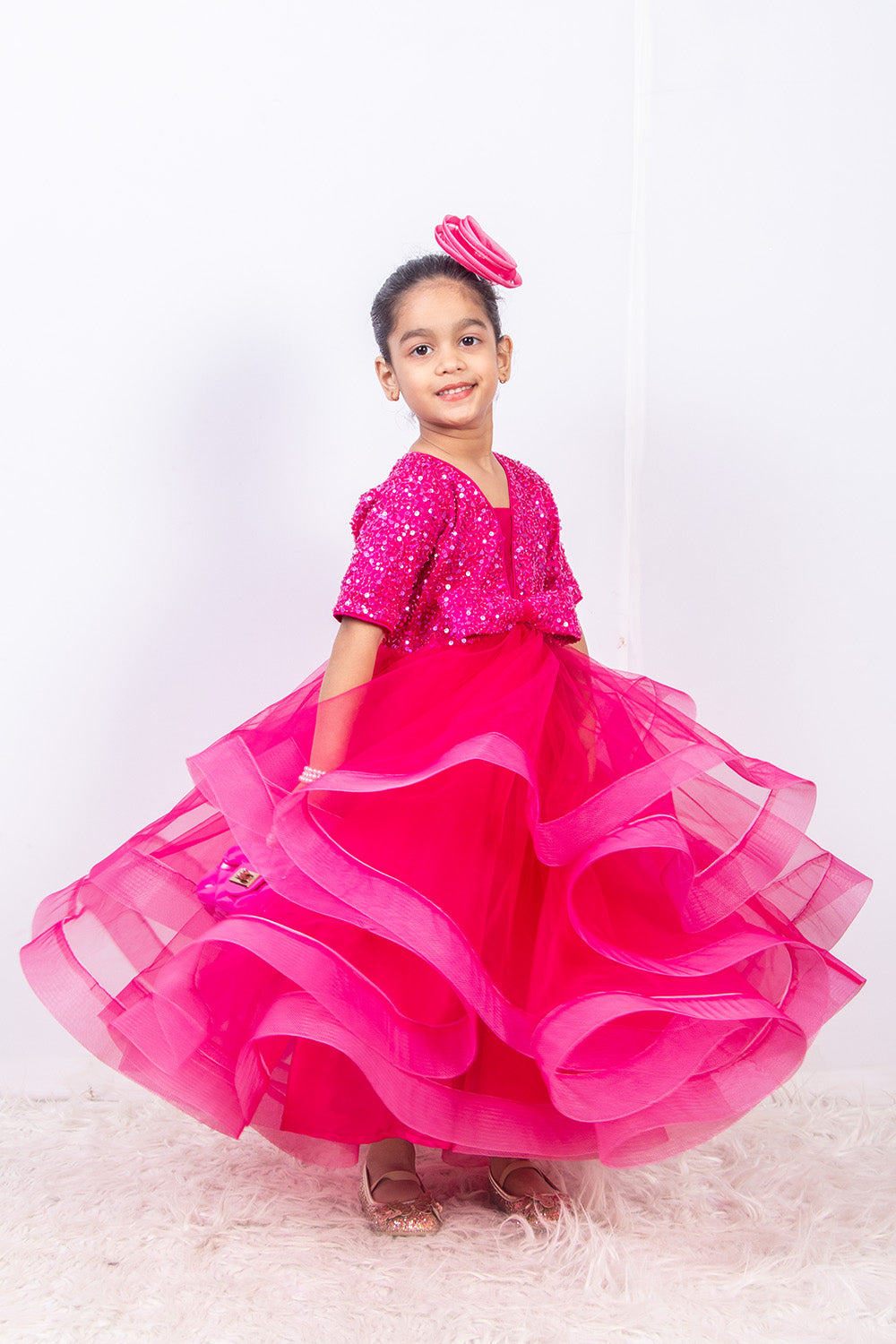 Magenta Pink Barbie Dress