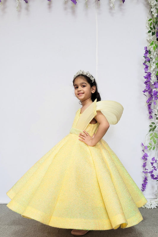 Yellow Princess Ball Gown