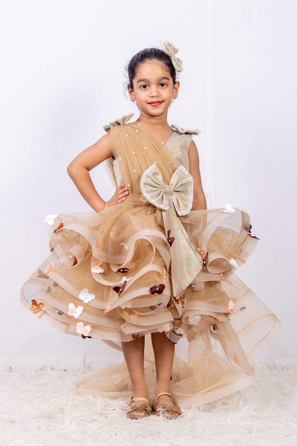 Golden Butterfly Dress