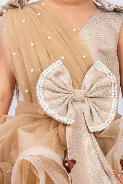 Golden Butterfly Dress