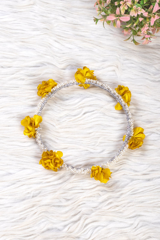 Mustard Pearl Tiara