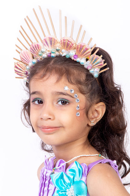 Pink Ocean Mermaid Crown