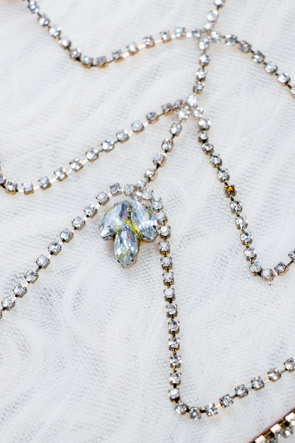 Silver Mathapatti Headpiece
