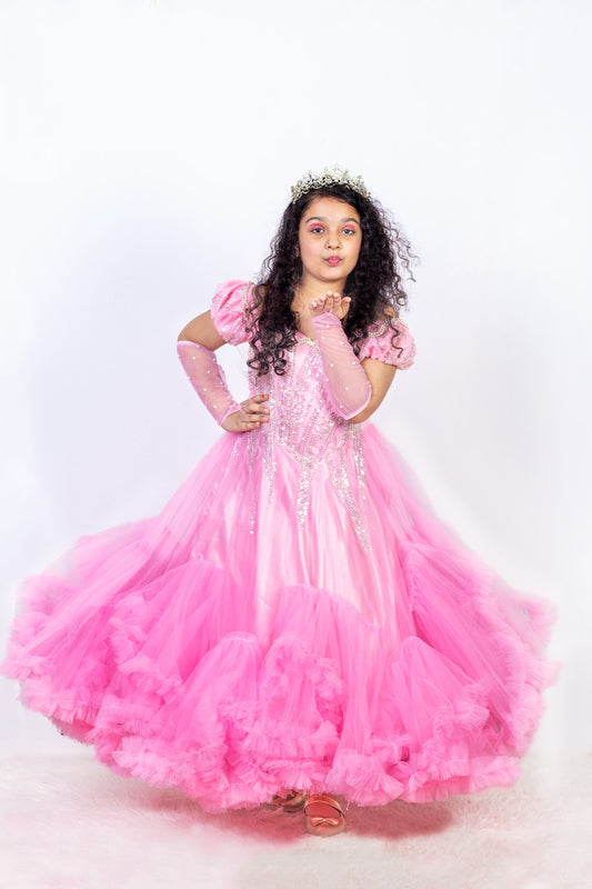 Pink Aurora Princess Dress
