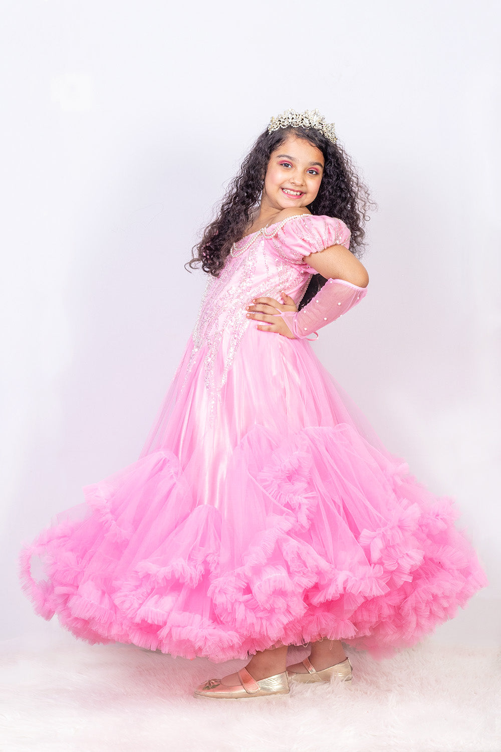 Pink Aurora Princess Dress