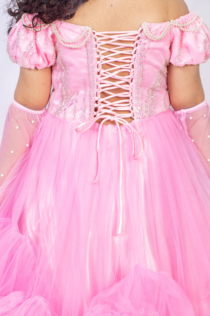 Pink Aurora Princess Dress