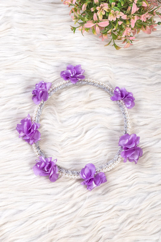 Purple Pearl Tiara